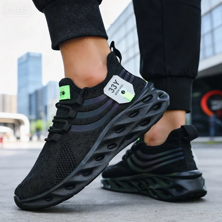 Casual Sports Running Shoes for Men Lightweight Casual Sports Shoes Comfort Athletic Nonskid Sneakers Outdoor Tenis Para Hombre