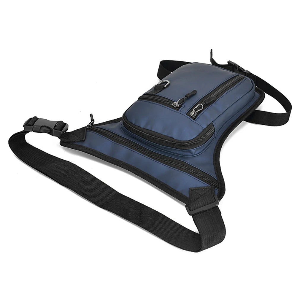 Men Drop Leg Bag Waist Bag for Men Fanny Pack Phone Purse Motorcycle Riding Shoulder Cross Body Thigh Male Hip Belt Waist Bags