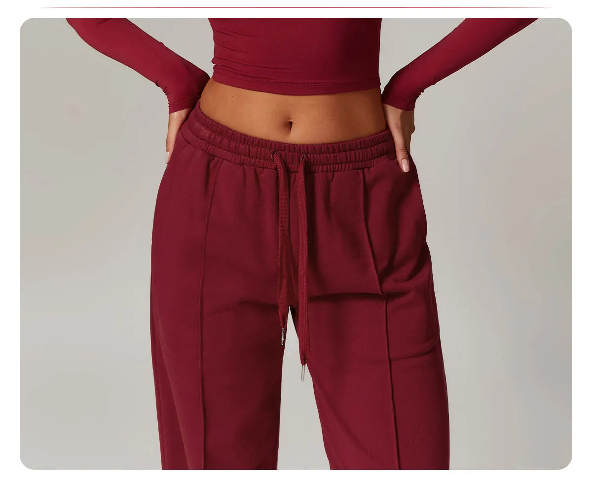 Sportswear 2 Pieces Yoga Set Gym Clothes Sportswear Yoga Suits For Women Fitness Set Tracksuits Sports Long Sleeved Gym Trousers