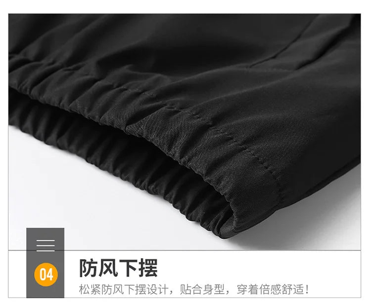 Outdoor Men's sportswear set (Jacket + Sweatpants) umbrella corporation print Zip-up Tracksuit Branded men's sweatshirt set