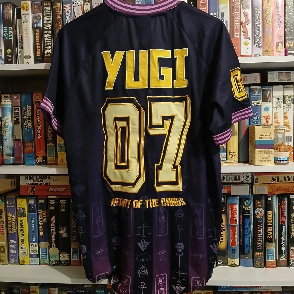 Nwt Yu Gi Oh Yugioh T Shirt Jersey Box Lunch Official Licensed Anime Men's Children's T-Shirt Outdoor Polyester Flber
