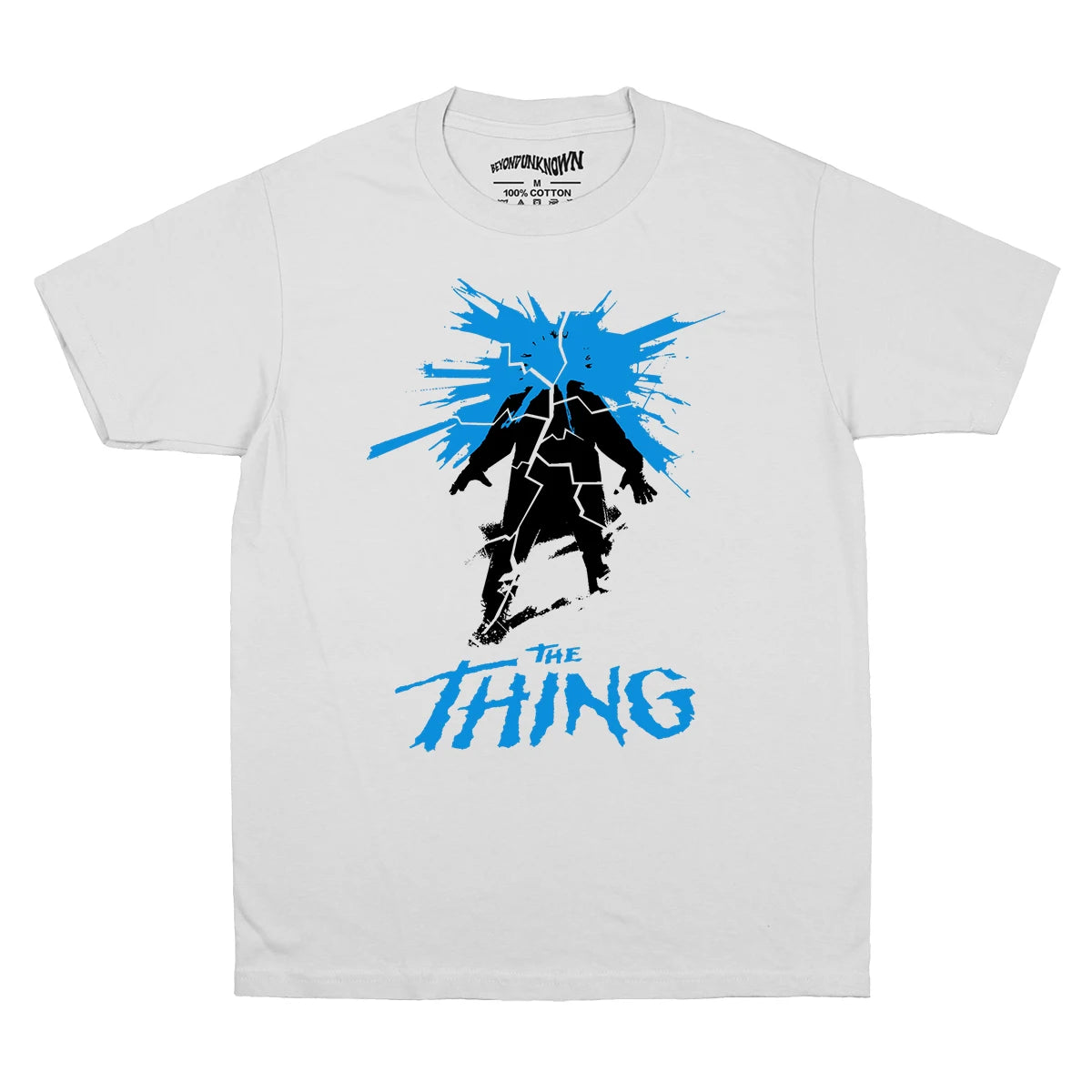 The Thing T-Shirt John Carpenter 80S Horror Cult Movie They Live Halloween Prince of Darkness Men's Cotton Short Men's Shirt