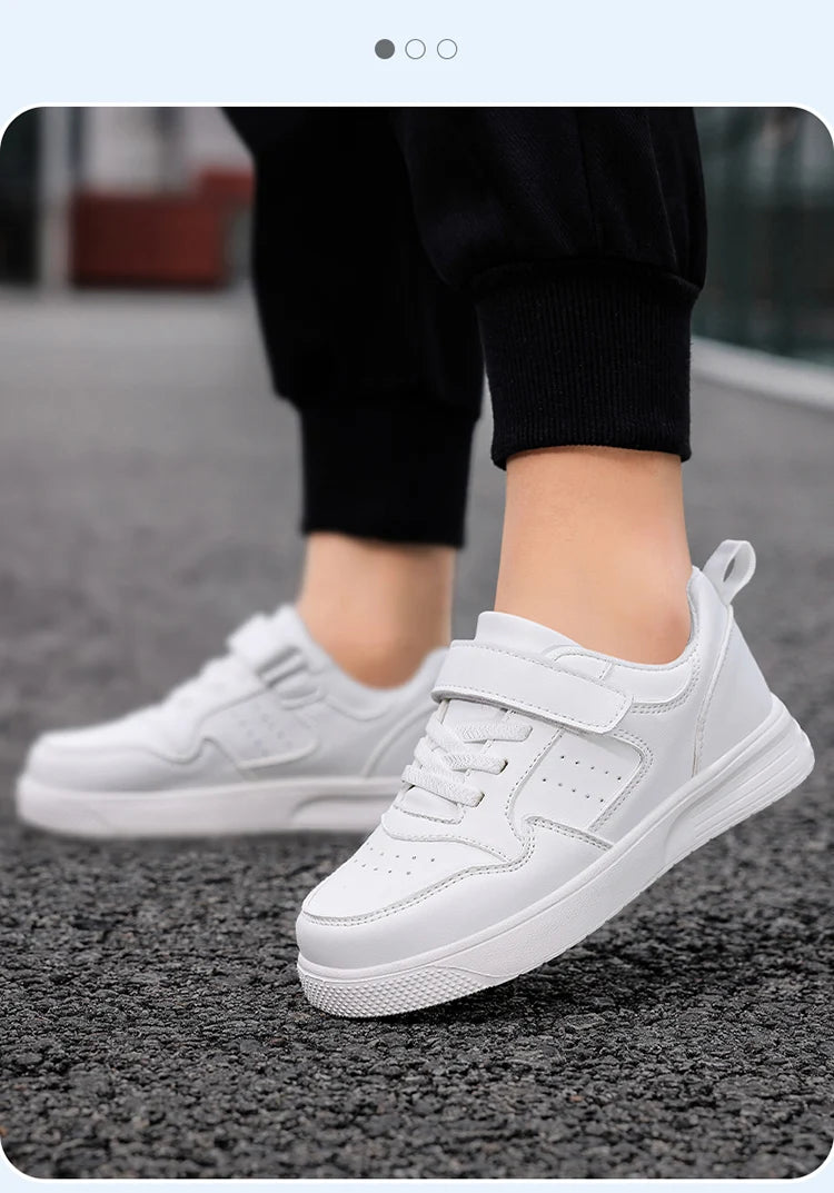 Children's Casual Shoes Student Boys Breathable Comfortable Flat Walking Footwear Fashion Kids Girls Running Sneakers Tenis