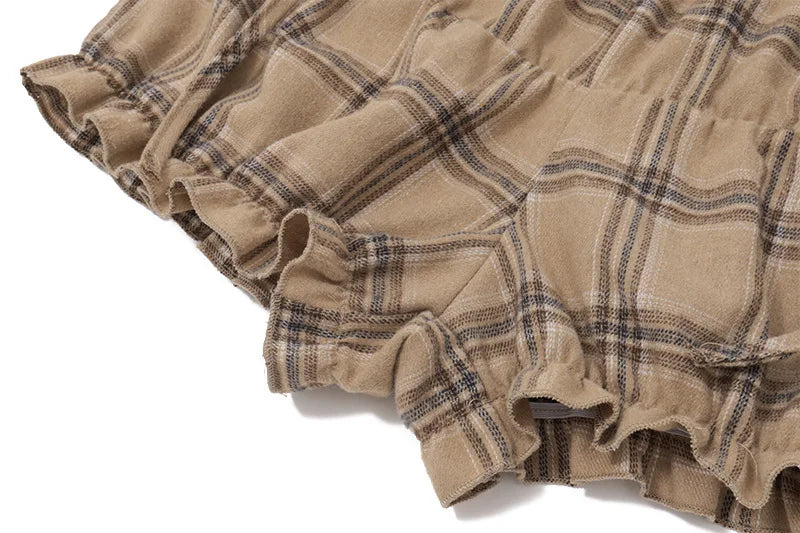 Vintage Style Sexy Backless Suspender Top Women's Pleated American Shorts Set