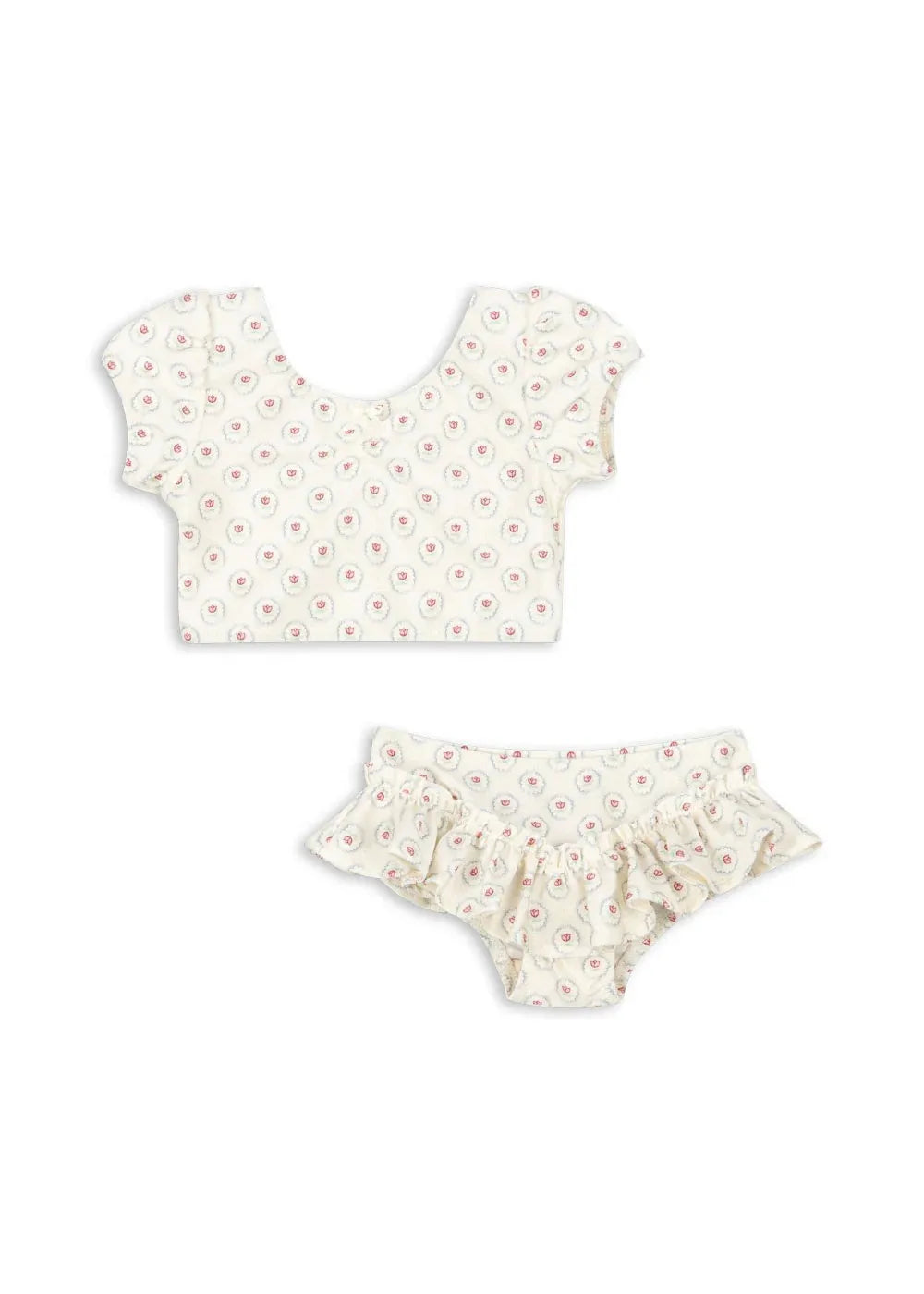 Clothing New Kids Swimwear 2026 Summer Floral Printed Girl Swimsuit Beach Wear Bathing Suit Baby Bikinis Set Clothes Children's