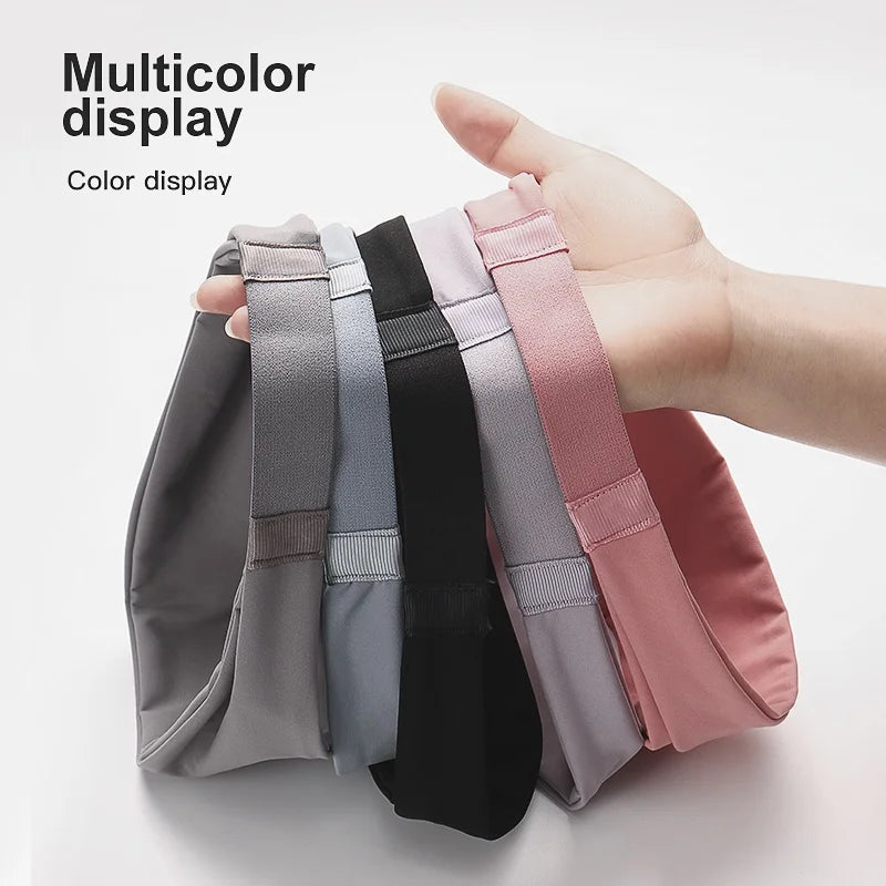Sports Headbands for Men Women 1PC Non-Slip Moisture Wicking Workout Sweatband Fitness Running Cycling Football Yoga Hairband