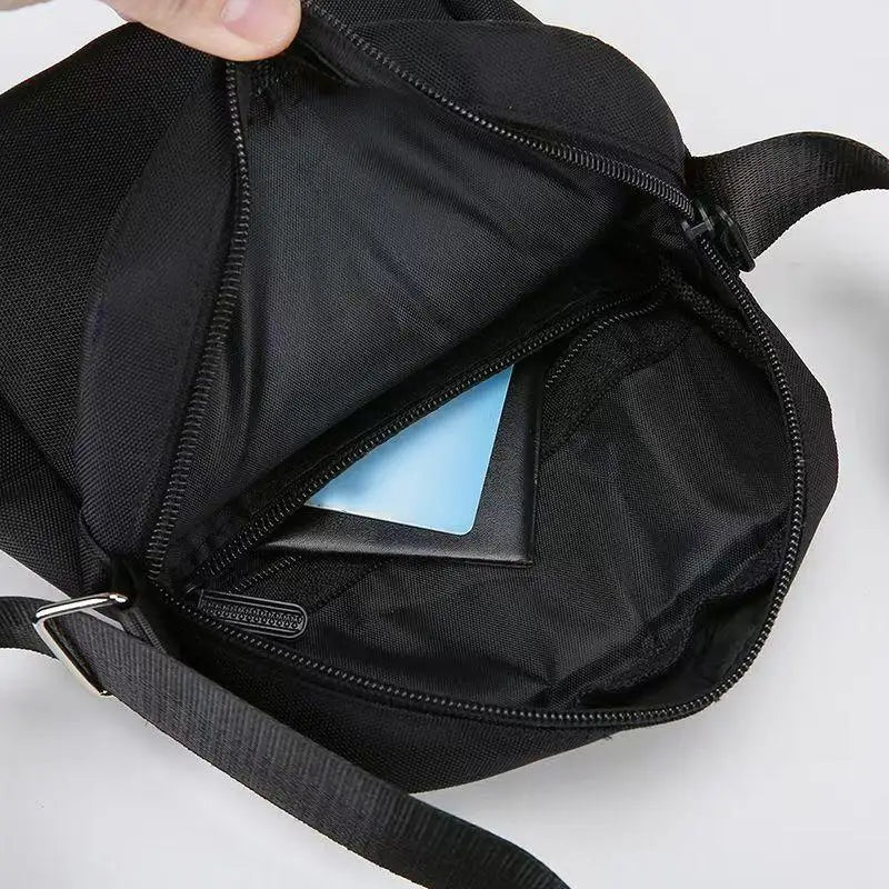 Men's And Women's Single-Shoulder Bags Crossbody Bags Solid-Colored Single-Shoulder Small Bags Lightweight Mobile Phone Bags