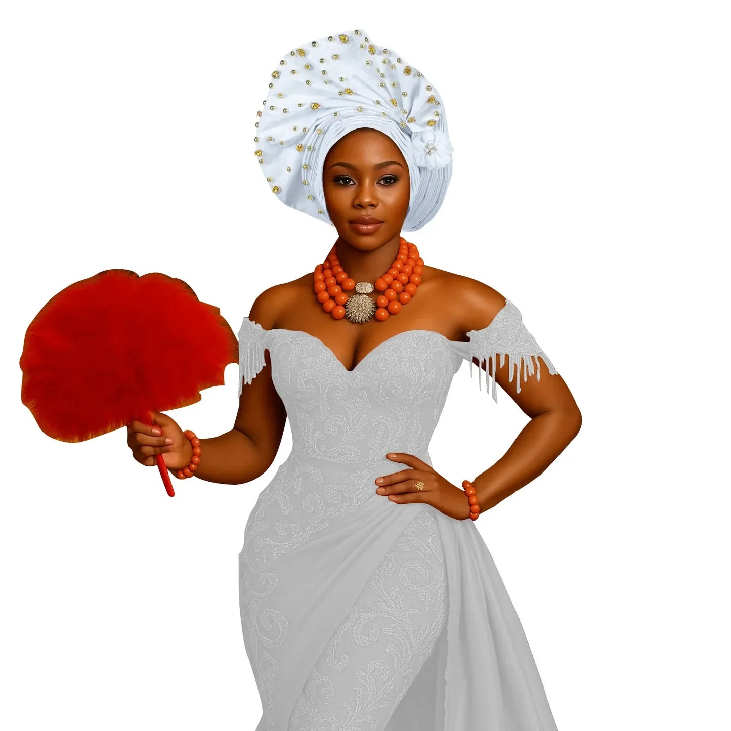 Luxury African Headscarf Wedding Party Auto Gele Headties Already Made Turban Cap for Women Nigeria Bonnet Hijab Head Wrap Hat