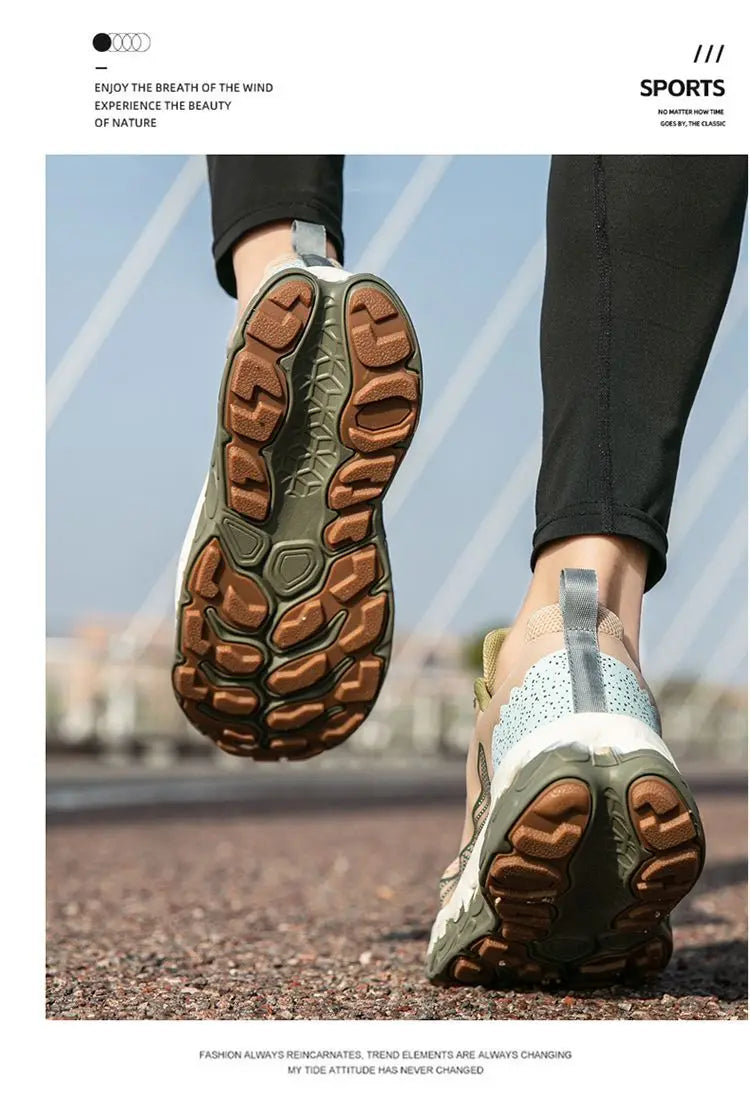 New Fashion Neutral Marathon Running Shoes Outdoor Road Lightweight Slow Running Shoes Men's and Women's Casual Walking Shoes