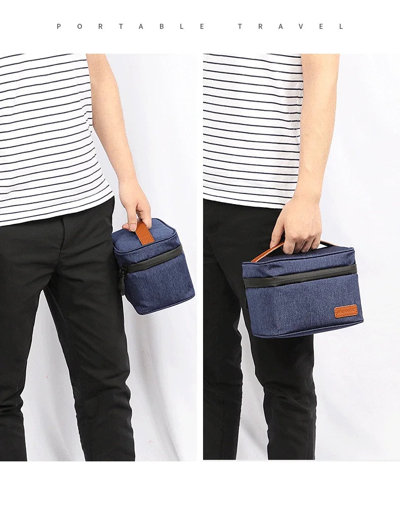 Lunch Bag Small Cooler Bag Protable Fridge Oxford Food Refrigerator Bag EVA Insulated Picnic Bags Isothermal Cooler Ice Box Bags