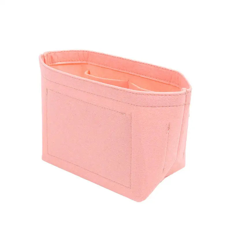 Multi-Pocket Felt Insert Bag Organizer Makeup Organizers Liner Perfect for Women Handbags Bucket Bag Bag Accesories Cosmetic Bag