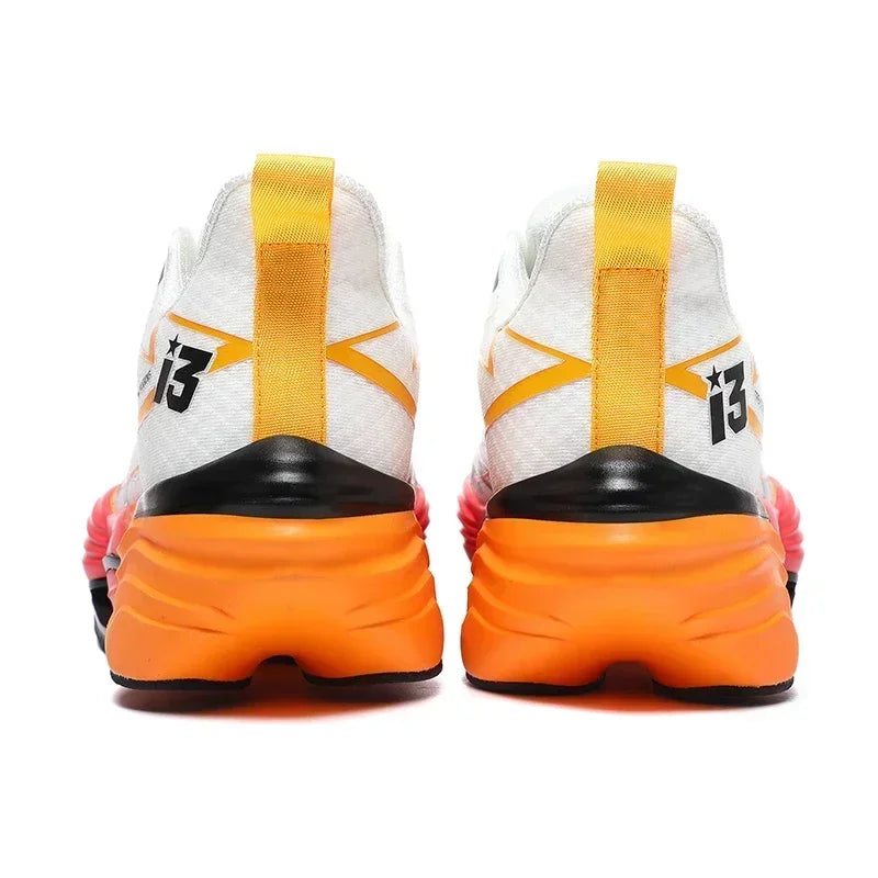 Men's Running Shoes Couple Trainer Race Sneakers Mesh Outdoor Breathable Jogging Cushioning Non-Slip Luxury shoes Off-road Shoes