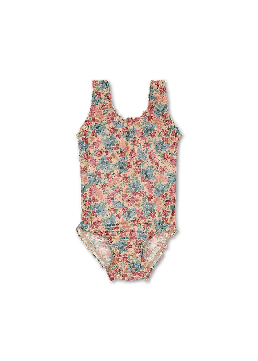 Clothing New Kids Swimwear 2026 Summer Floral Printed Girl Swimsuit Beach Wear Bathing Suit Baby Bikinis Set Clothes Children's
