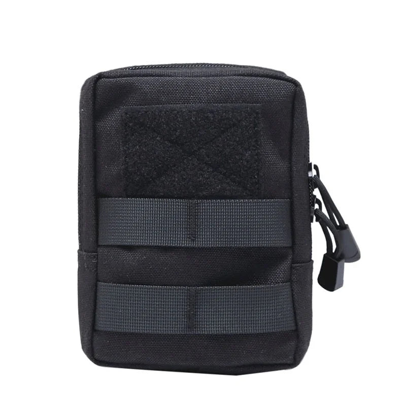 Outdoor Tactical 600D Waist Bags Multitool Molle Pouch Tool Zipper Waist Pack Hungitng Accessory Durable Belt Pouch