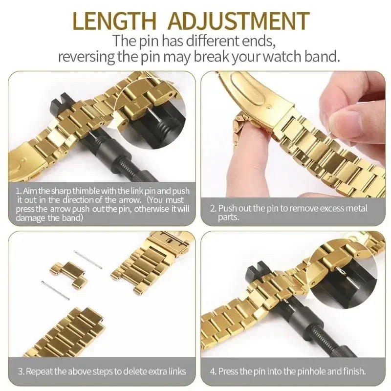 Metal Band For Samsung Galaxy Watch Ultra 2025 47mm Sports Bracelet Wristband For Galaxy Watch 8-7 Ultra 47mm Correa Accessories