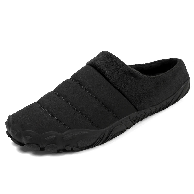 Winter Men Plus Size Leisure Indoor Plush Slippers Home Cotton Shoes Warm House Shoes Room Unisex Pantofole Peluche Invernali 48