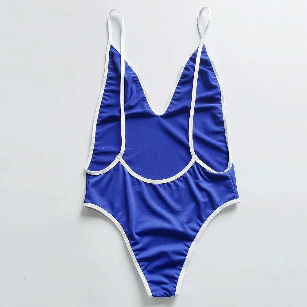 Sexy Women's Beachwear Bathing Swimsuit Fashionable Sling Bikini Swimwear Lounge Pajama without Steel Bracket or Padded Cups