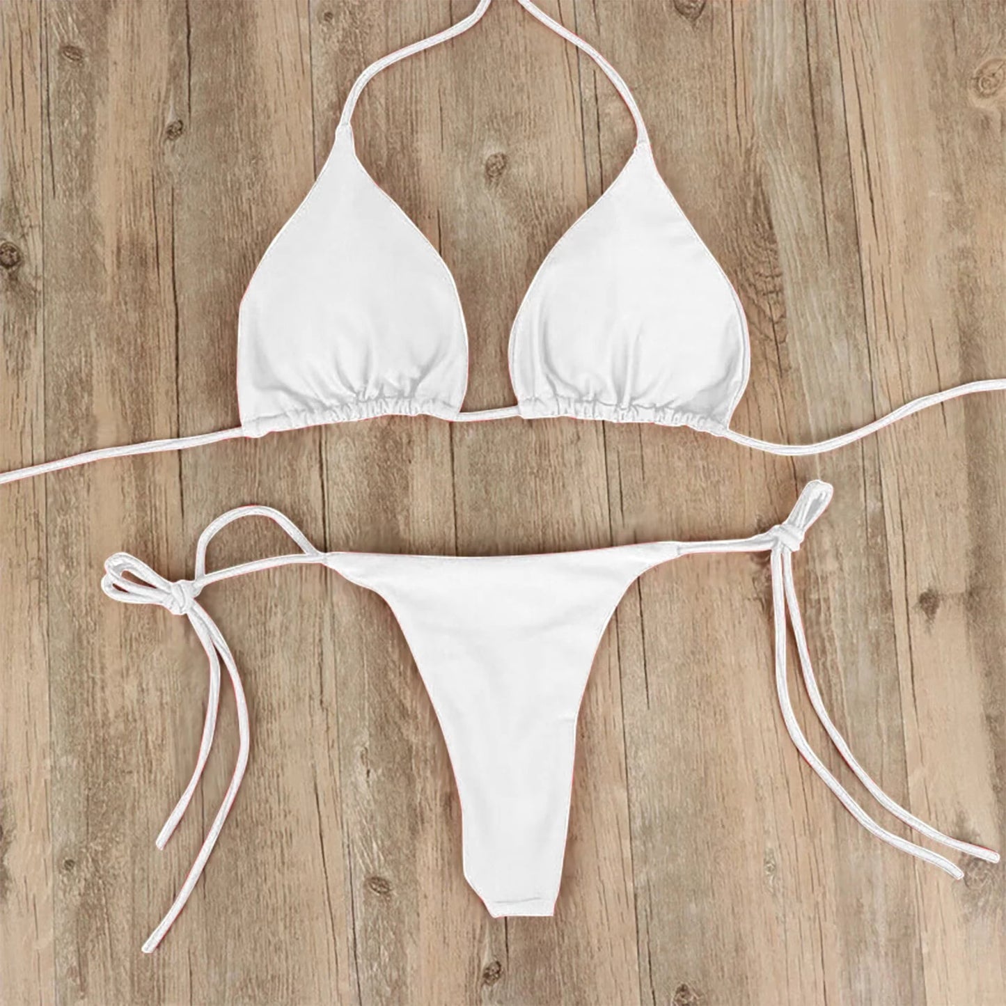 Sexy Bikinis Set Summer Brazilian Swimsuit Women Bra Thong Two Pieces Swimwear Beachwear Bathing Suit Beachwear Swimsuit Women
