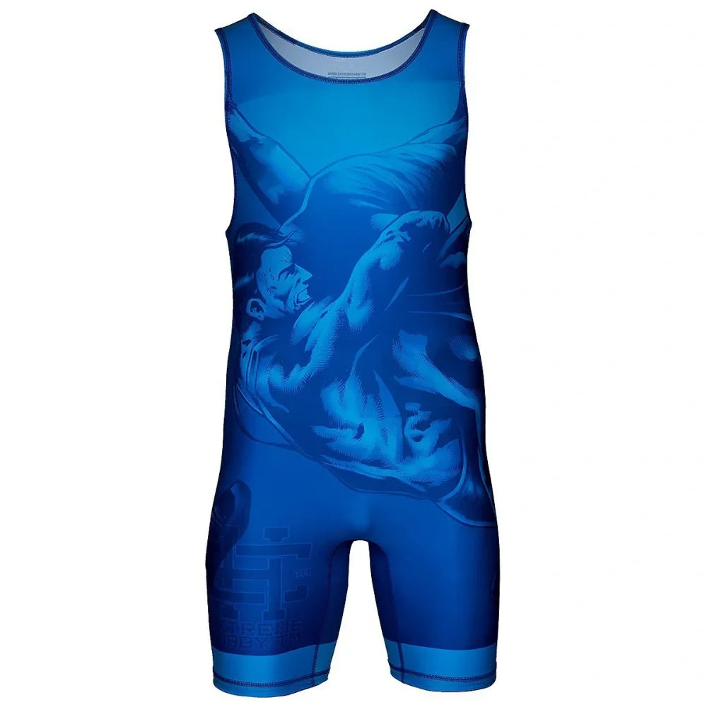 2025 Mens Wrestling Singlet Uniform Advanced Singlets Clothing Train Wrestling Gear Running Speedsuit Sportwear Boxing Tights