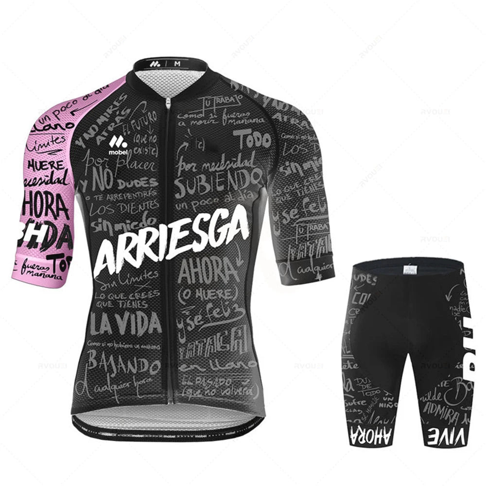 Cycling Jersey Set Team Racing Bike Clothes Summer Mountain Bicycle Clothing Men's Sports Mallot Ciclismo Hombre Fashion Clothes