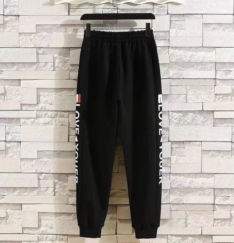 Sports Suits Jogging Male T Shirt Alphabet Pants Sets Hooded Clothes for Men Plaid Top Stylish Tracksuit Original Brands Cool S