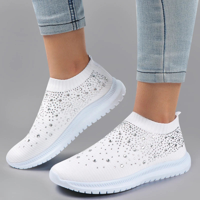 New Purple Sneakers Women Platform Casual Shoes Women Sneakers Breathable Comfortable Thick Sole Sneakers Women Designer Shoes