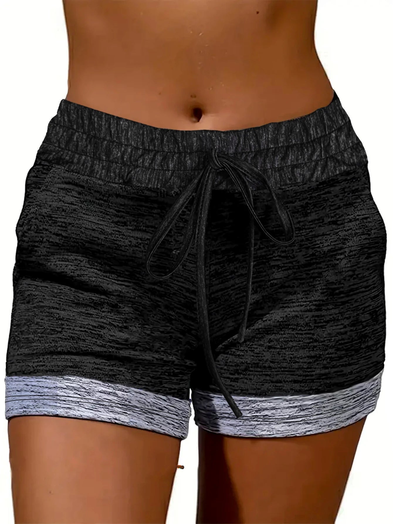 2084 Summer new European and American women's fashion trend sporty street sexy gradient color shorts