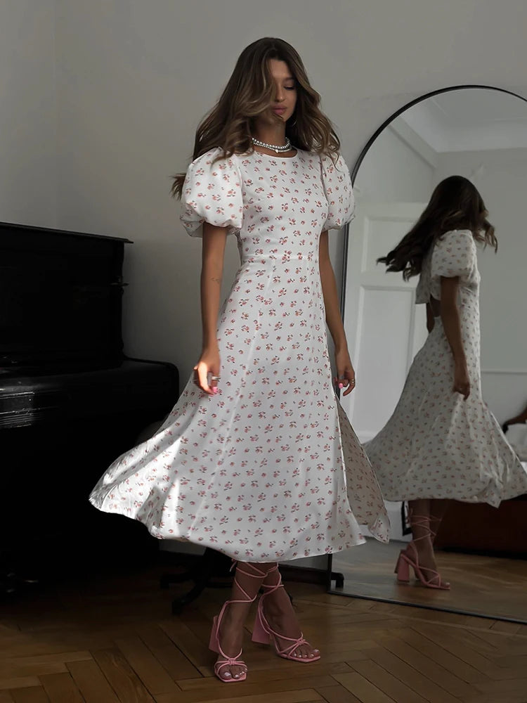 CNYISHE Casual Bodycon Sheath Sexy Club Women Dresses Summer Lantern Sleeve Outfits Hollow Out Fashion Female Vestidos Robes