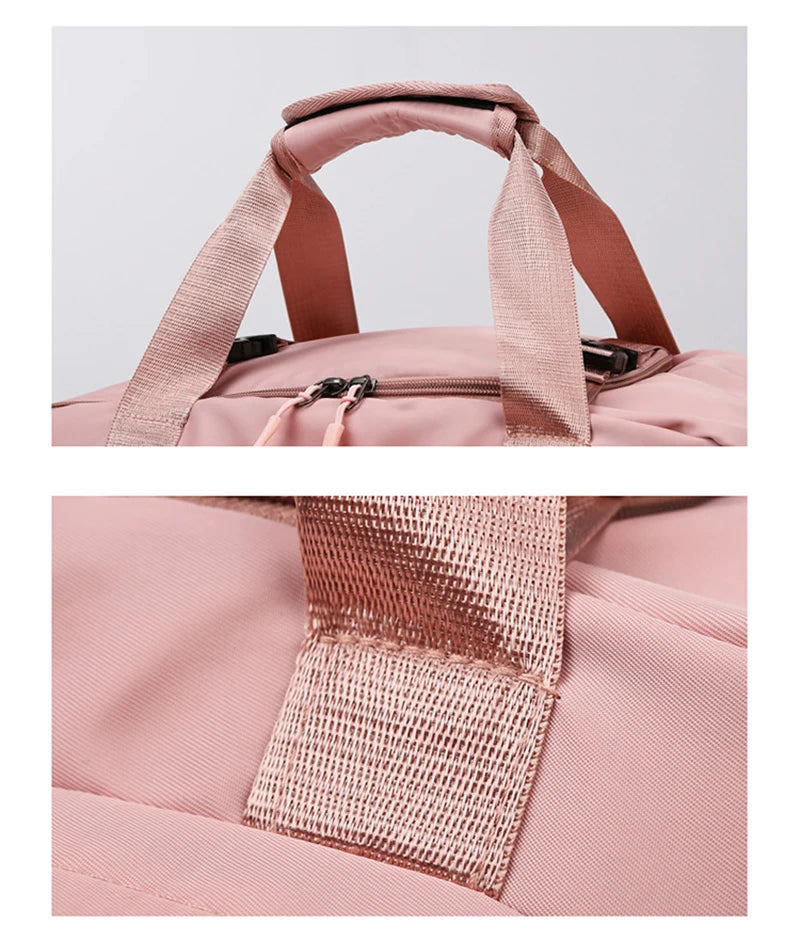 Women's Handbag T80 Gym Sports Backpack for Man Hand Bag Fitness Travel Tote Shoe Shoulder Duffle Crossbody Portable Boston Bag