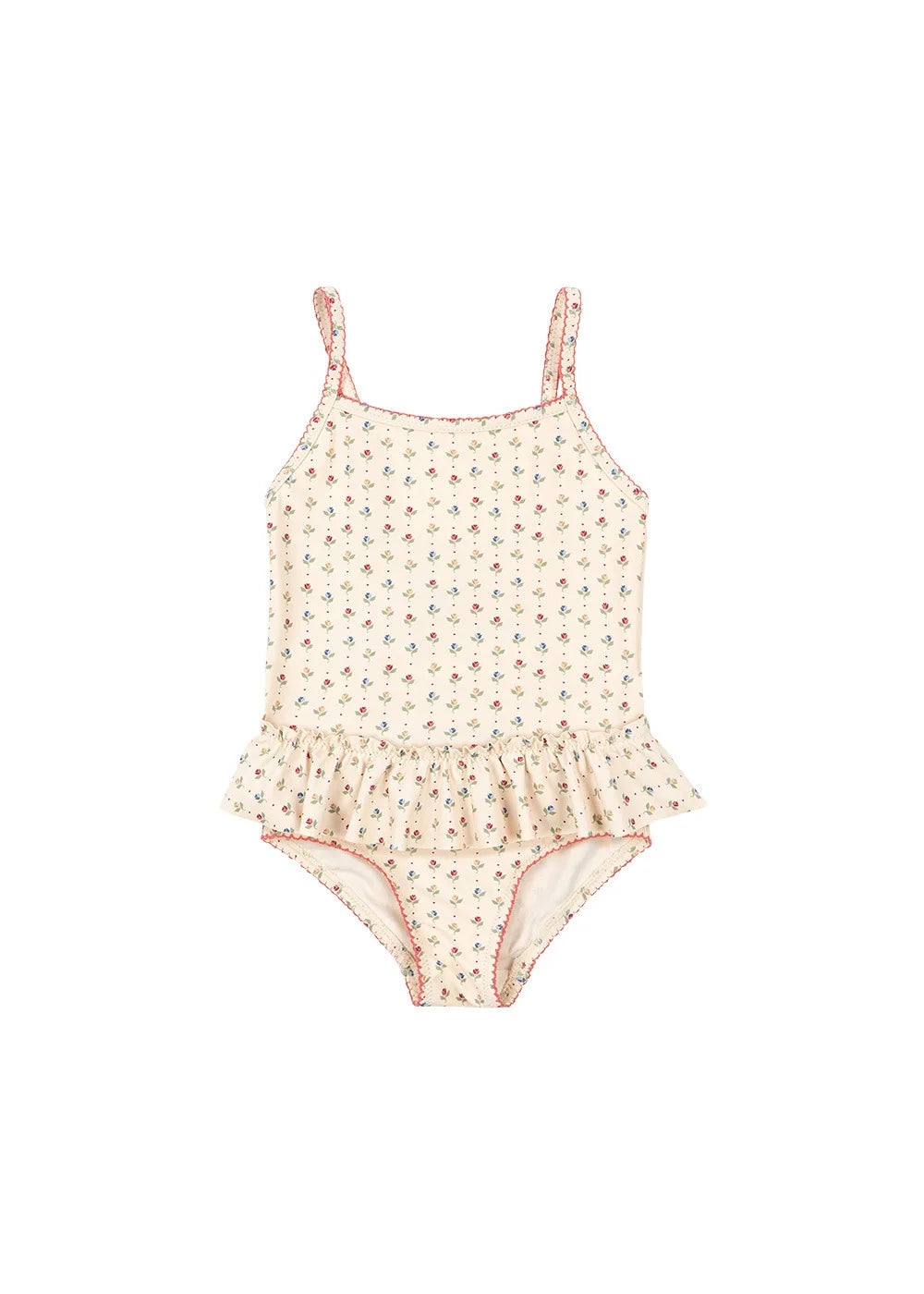 Clothing New Kids Swimwear 2026 Summer Floral Printed Girl Swimsuit Beach Wear Bathing Suit Baby Bikinis Set Clothes Children's