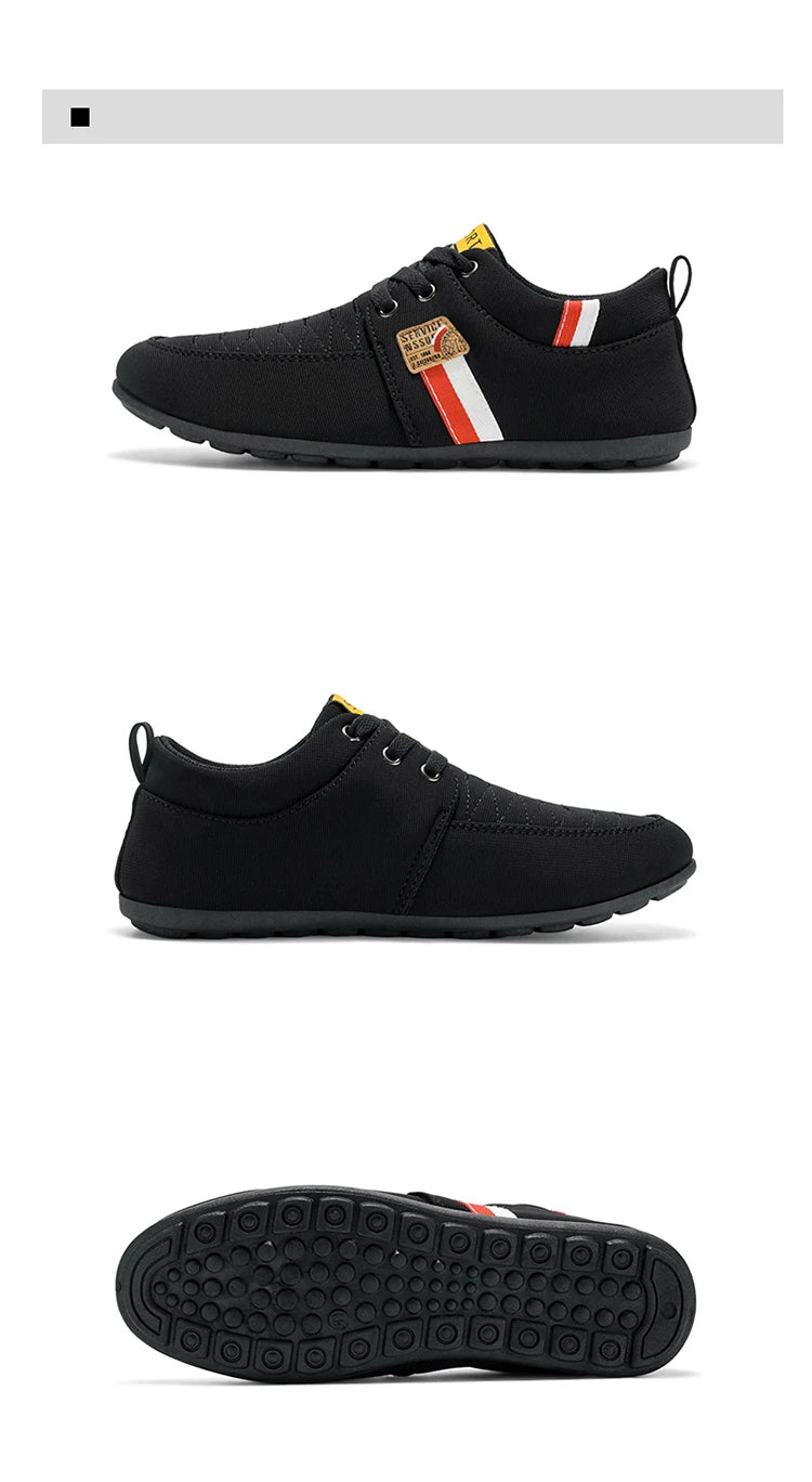 Men's Shoes New Style 2026 Spring and Autumn Flat Lightweight Sports Fashion Versatile Soft-Soled Casual Shoes Men's Simple Breathable Men's Shoes