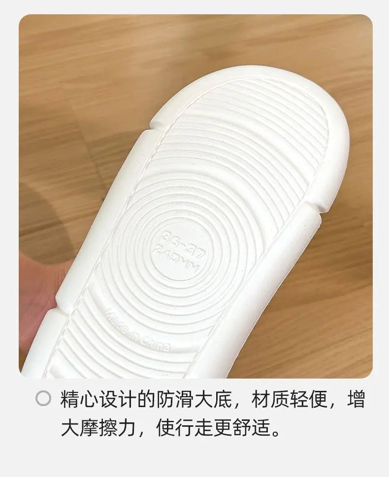 Winter Plush Men Cotton Shoes Warm Plush Men House Slippers Outdoor Soft Non Slip Women's Shoes Casual Furry Men Shoes