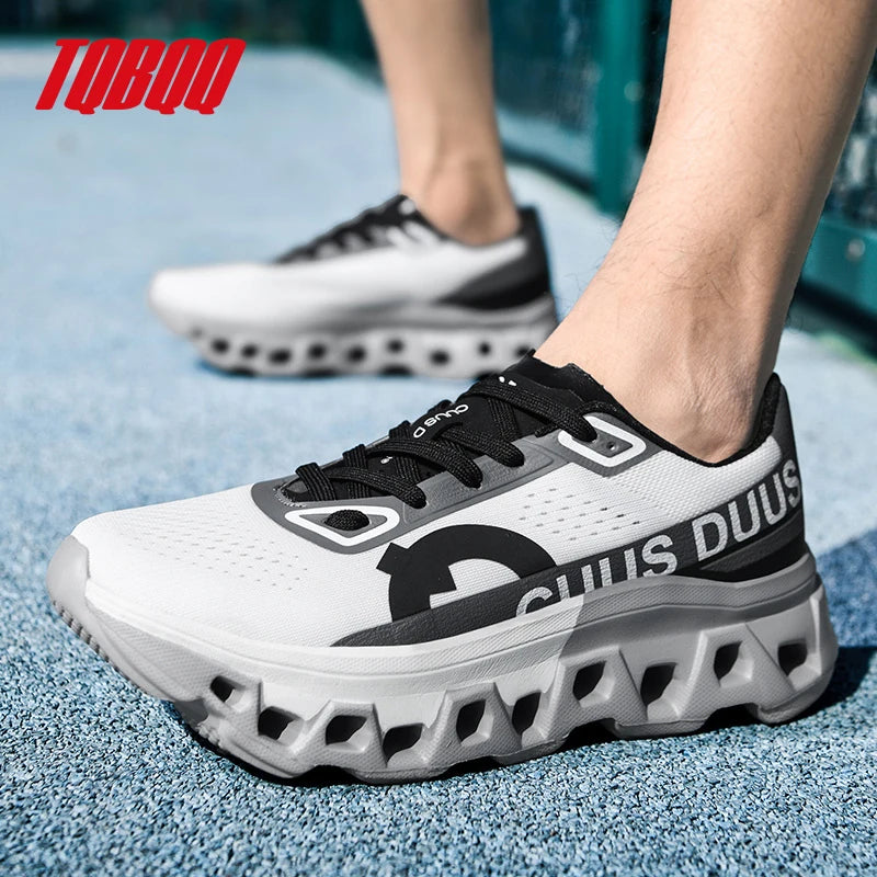 Men's Cushioning Running Sneakers | Lightweight Non-Slip Athletic Shoes