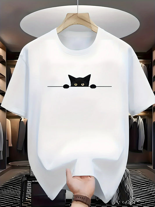 Men Casual T-shirt Summer New Style. Suitable for Daily Wear with A Street Retro Style Versatile Trendy Suitable Both Men Women