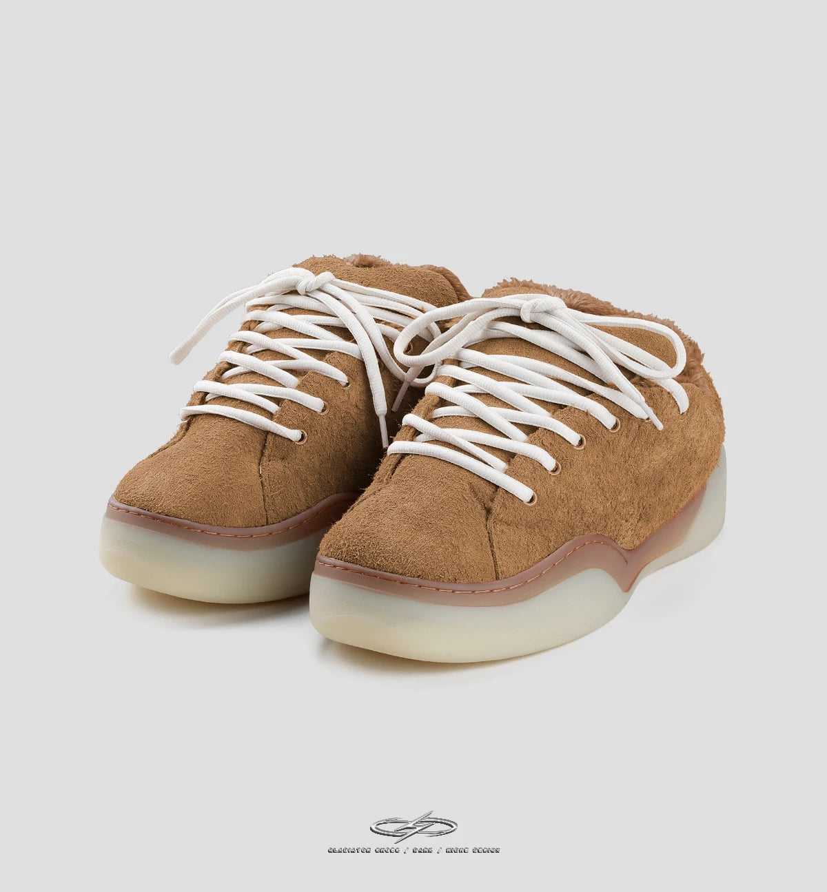 Designer Men's Skateboard Shoes Suede Leather Brown Sneakers Men Platform Shoes Original Skateboarding Sneaker Men Tenis Hombres