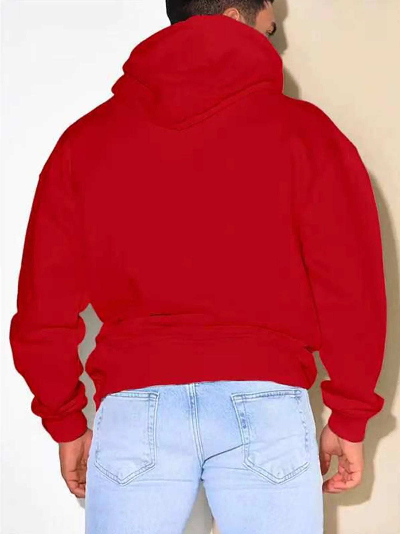 Men'S Hooded Sweatshirt with Number 13 Print - Casual, Comfortable Pullover for Fall and Winter, Long Sleeve Casual Style Top