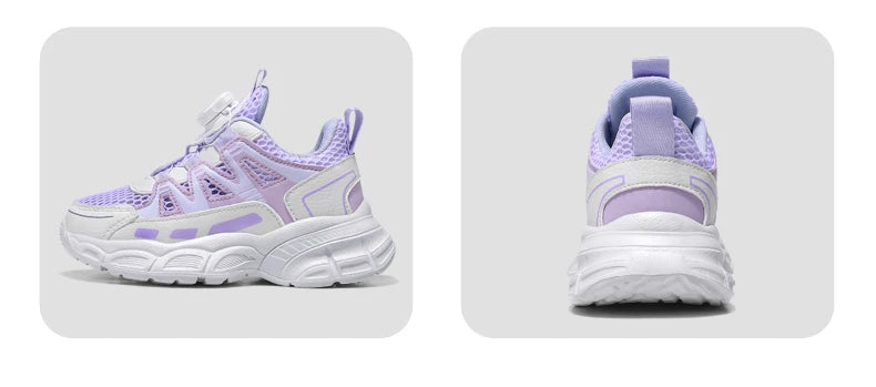 Children Casual Shoes for Girls Breathable Mesh Sneakers for Kids Summer Comfortable Outdoor Walking Shoes Fashion Sports Shoes