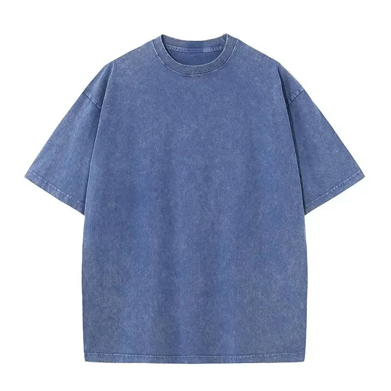 230GSM 100% Combed Cotton T Shirt for Women Men Washed T-Shirt Oversized Tshirt Casual Top Tee Shirt Luxury Male Clothing