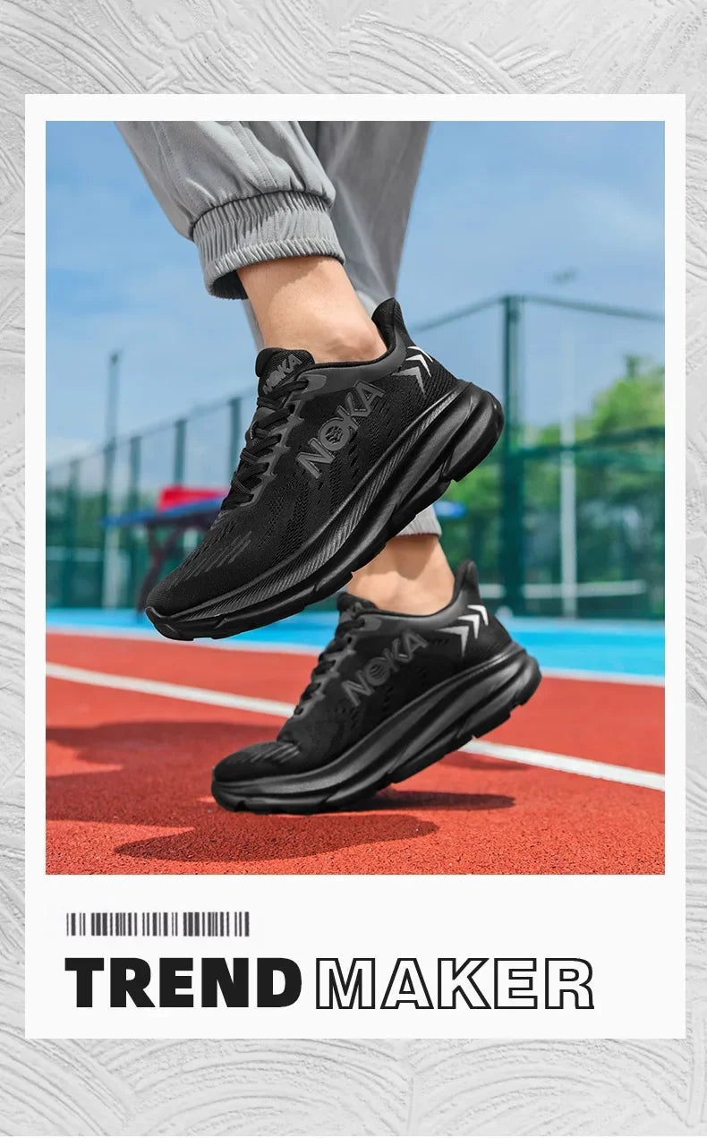 Men Sports Running Shoes Breathable Lightweight Men Comfortable Athletic Nonskid Sneakers