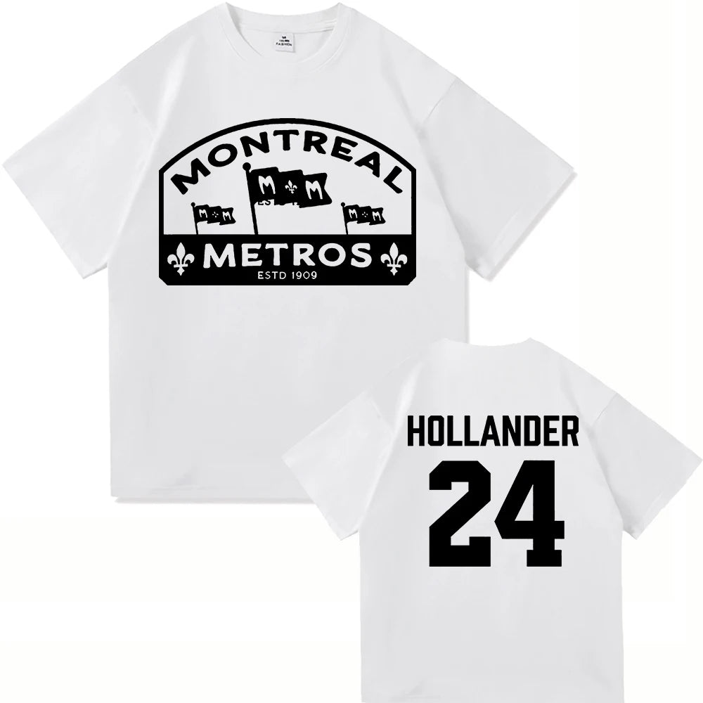 24 Hollander Montreal Voyageurs ClubT Shirt Fashion Men/Women TV Heated Rivalry Ilya Rozanov 81 T-Shirt High Quality Tees Shirts