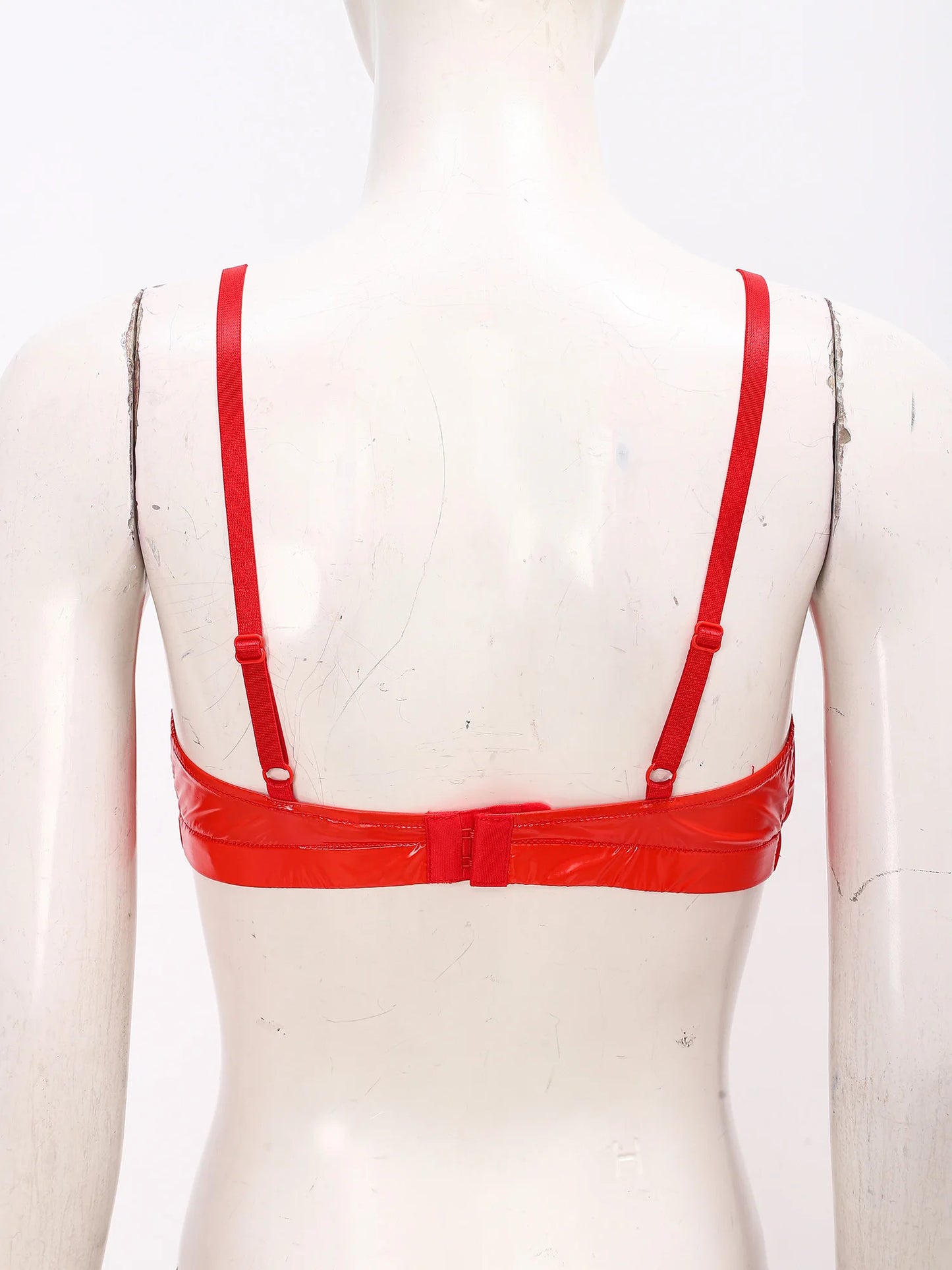 Women Waterproof Bikini Set Swimsuit Bathing Suit No-pad Bra Top with Swim Shorts for Beach Pool Sunbathing Nightwear Clubwear