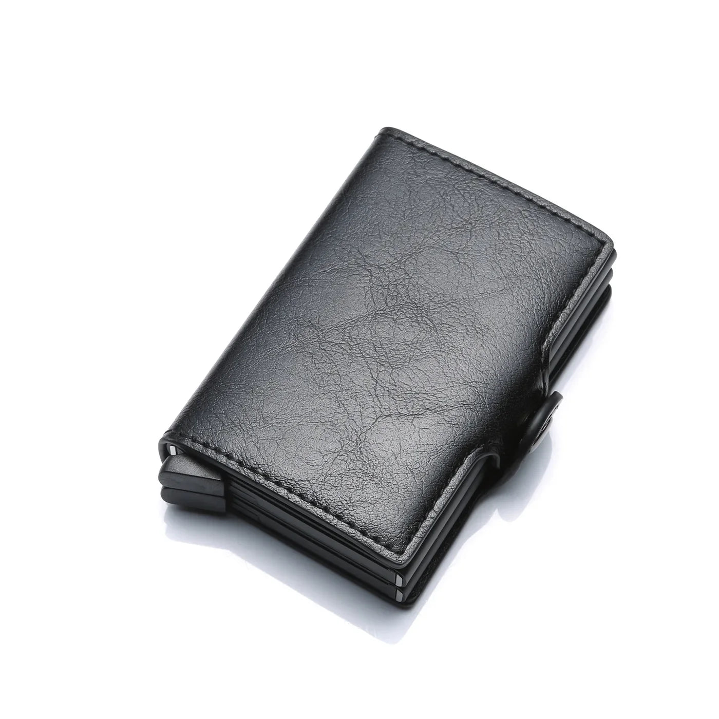 Rfid Men Card Wallets Free Name Engraving Carbon Fiber Slim Mini Wallet 14 Card Holders Small Money Bag Male Purses