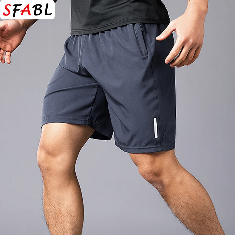 Summer Fashion Shorts Men Gym Fitness Shorts Running Jogging Outdoor Sports Short Pants for Men Thin Quick Dry Shorts Men Casual