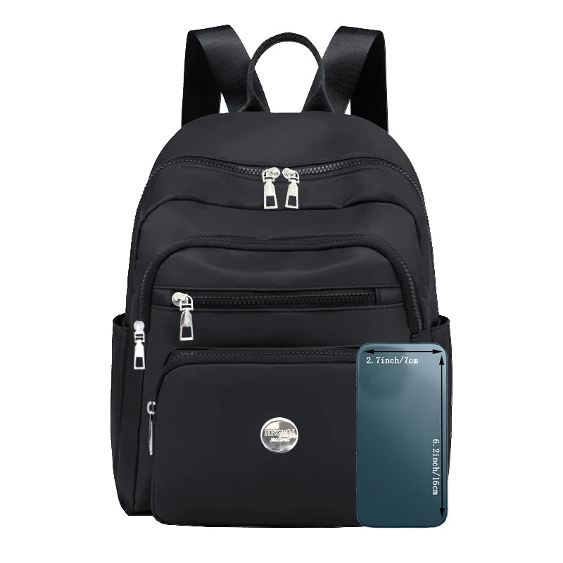 Neutral Style Men's and Women's Nylon Double-Shoulder Bag Suitable for Business Trips Multiple Colors Available.