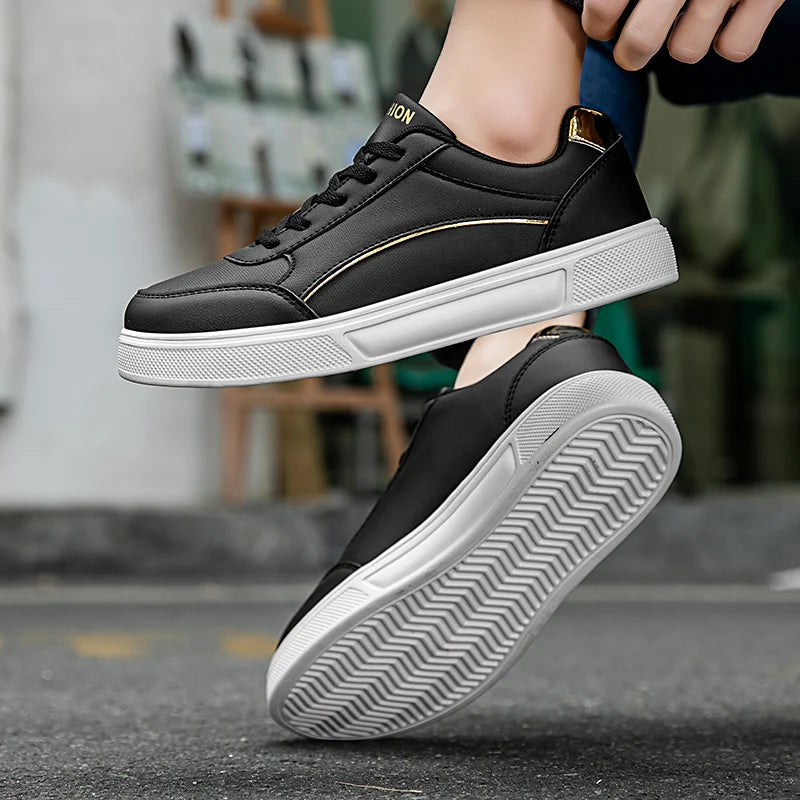Male Sneakers Casual Shoes Men's Lightweight Breathable Athletic Walking Shoes Comfortable Sktaeboard Sneakers for Men