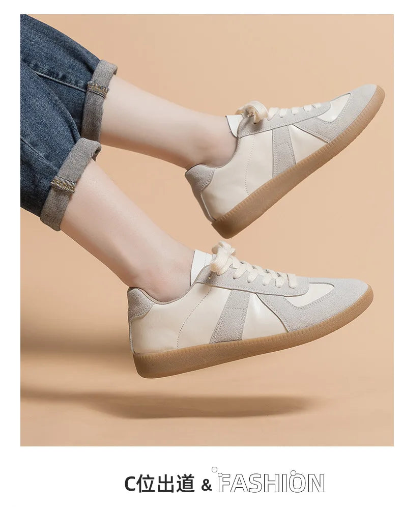 Asgard Women Casual Sneakers Outdoor Comfortable Flat Shoes Spring New Soft Sole Walking Shos Female Fashion Low-Top Sport Shoes