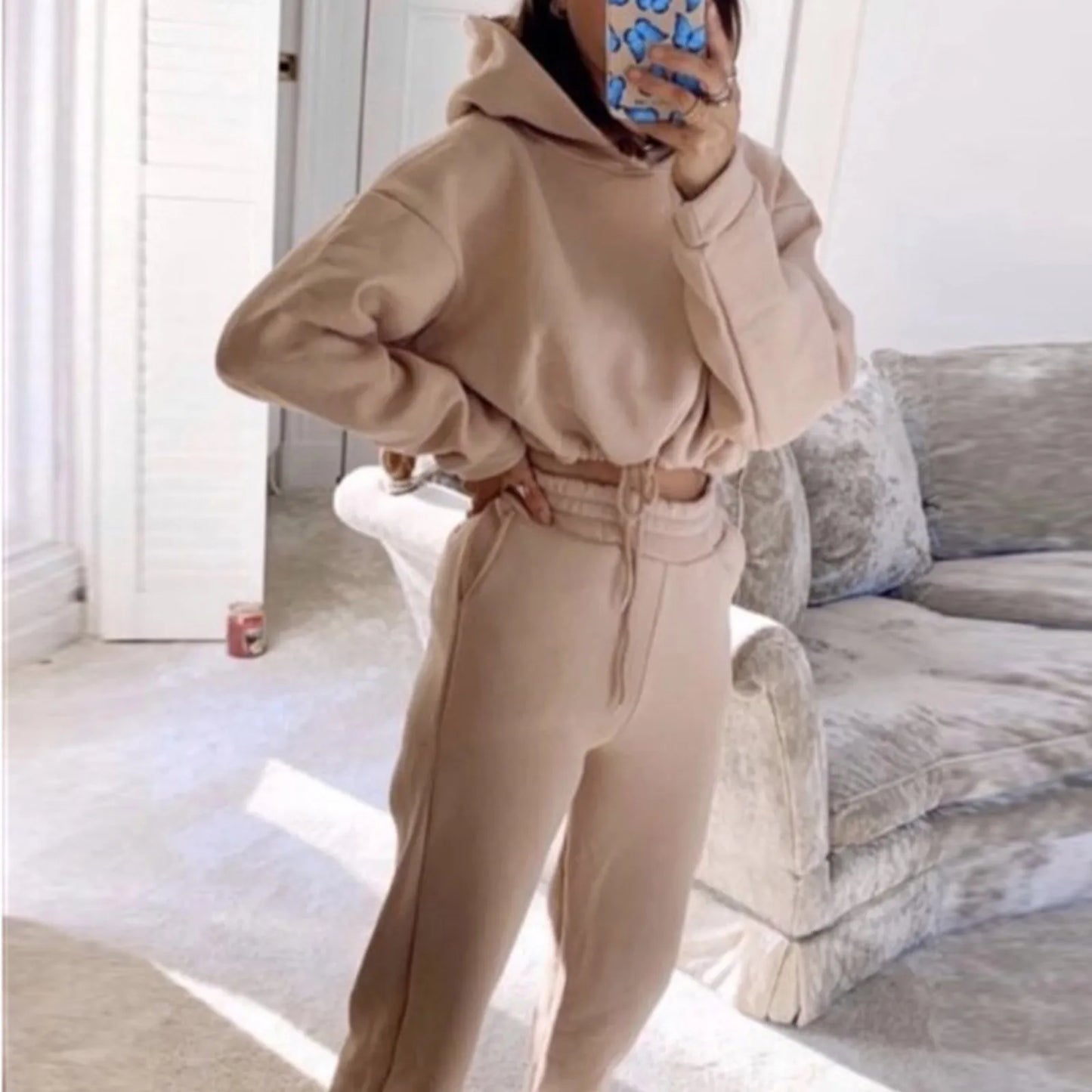 Oversized Hoodie & Sweatpants Set