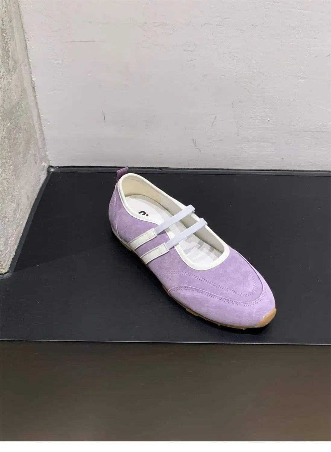 Flat Bottomed Retro Ballet Shoes for Women 2026 New Sports and Casual Shallow Mouth Vulcanized Shoes