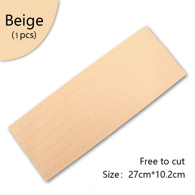 Women High Heels Rubber Sole Protector Non-Slip Wear-Resistant Forefoot Pads Self-Adhesive Insoles Sole Repair for Comfort