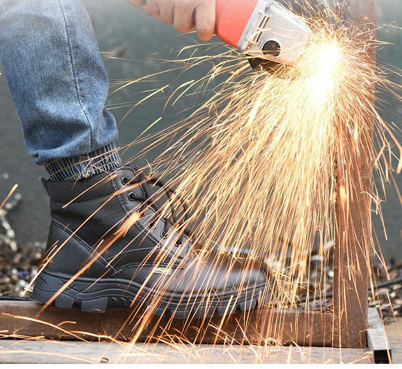 Man Shoes Leather Booties Waterproof Boots for Men Lace Up Ankle Short Barrel Retro Trendy 2025 Sale Offer New Fashion Low Price